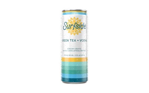 Surfside Green Tea + Vodka - 4 pack