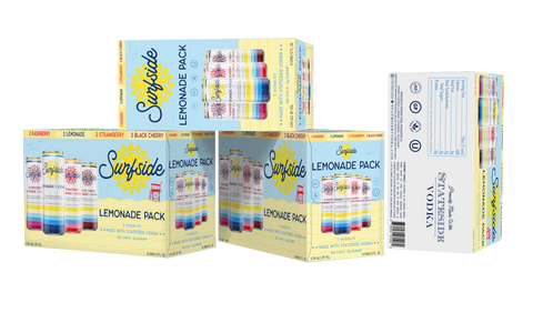 Surfside Vodka Lemonade Starter Pack - 8 Pack