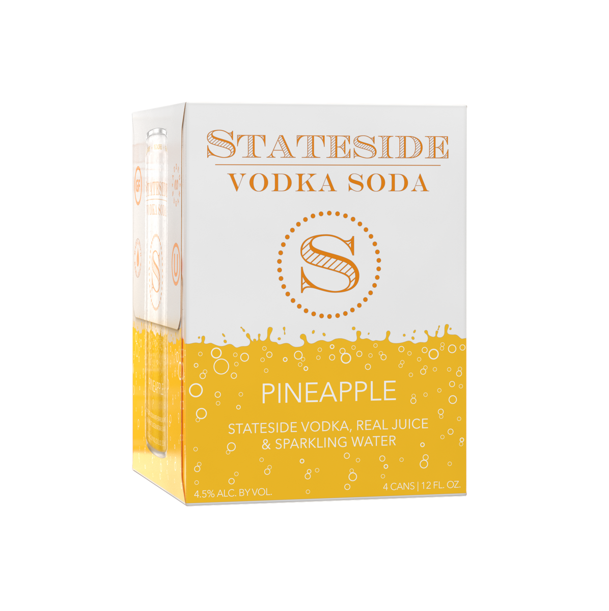 Stateside Vodka Soda Pineapple - 4 Pack – Stateside Vodka BevStack